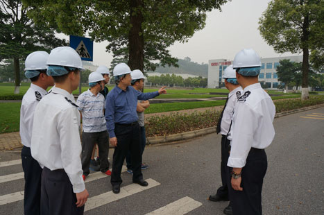 吴文斌副董事长带队赴betway体育工业园举行消防清静检查