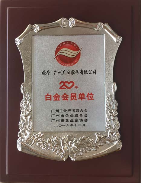 betway体育股份获 “20年白金会员单位”和“优异会员单位”声誉称呼